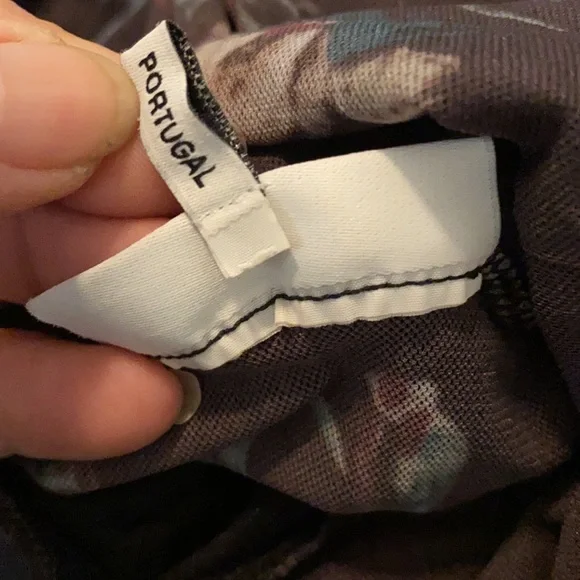 GANNI gorgeous silk blended sheer floral blouse sold at Neiman’s - Picture 14 of 16